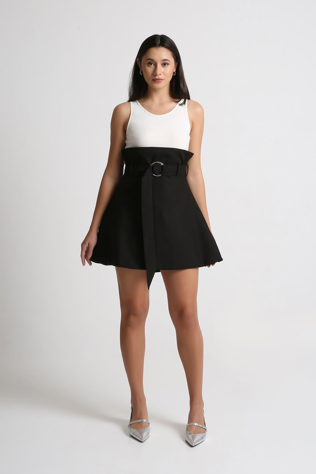 Luxe Belted Skirt - MUZÈRA
