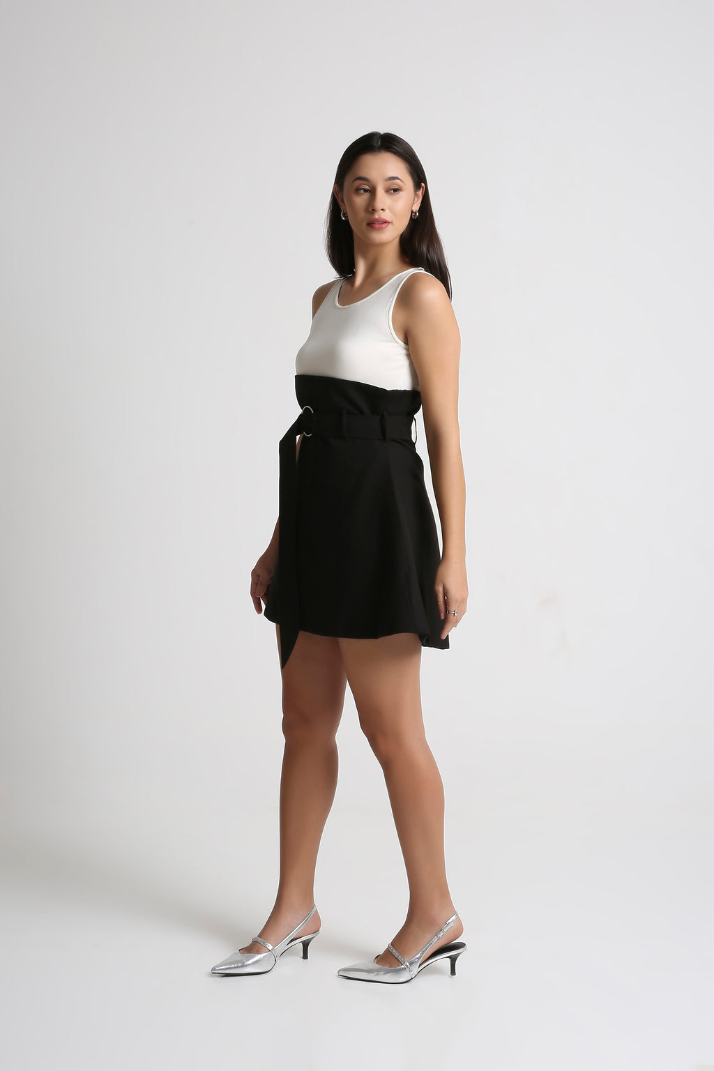 Luxe Belted Skirt - MUZÈRA