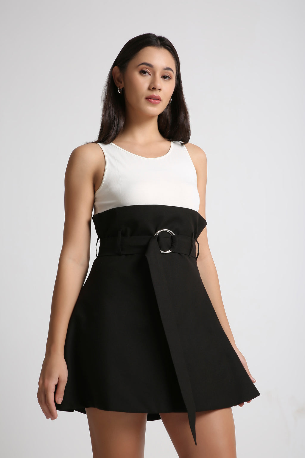 Luxe Belted Skirt - MUZÈRA